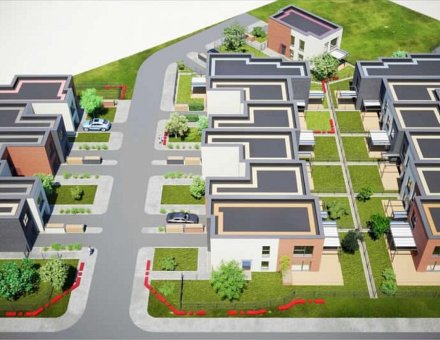 Osiedle Bajkowe gotowe – zakończyła się realizacja domów w Fordonie